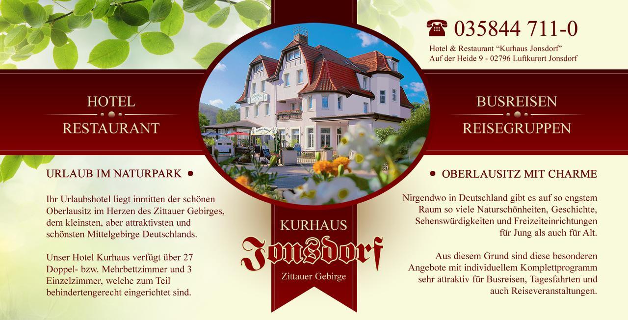 Kurhaus Jonsdorf 호텔 외부 사진